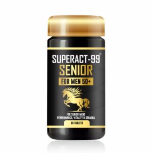 Superact® 99<b style="color:red;"> Senior</b>- The Ultimate Solution for Strength, Stamina and Power in Men <b style="color:green;">50+</b>