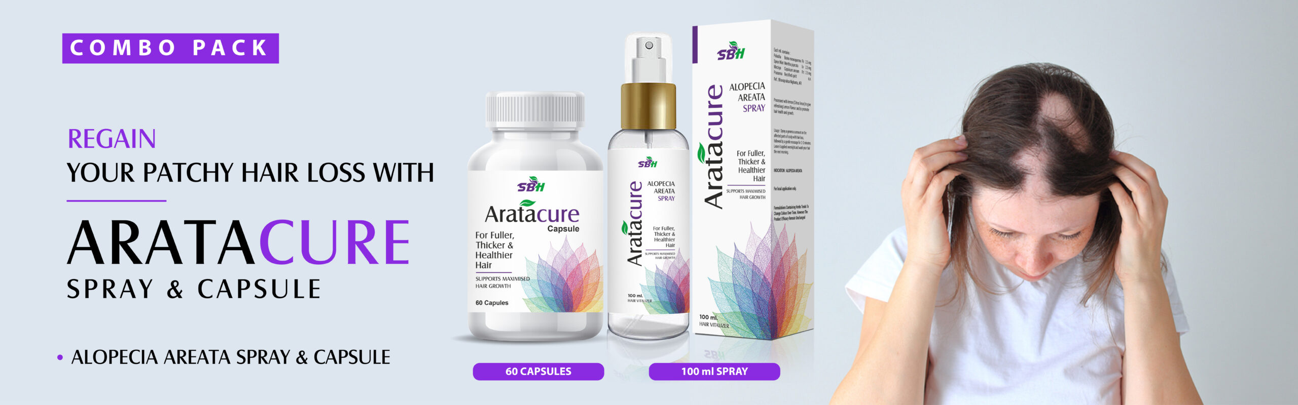 Home alopecia banner combo